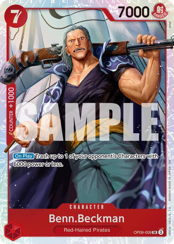 Benn.Beckman (Reprint) - One Piece Card Game