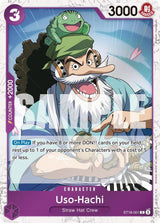 Uso-Hachi (Pirate Foil) - One Piece Card Game
