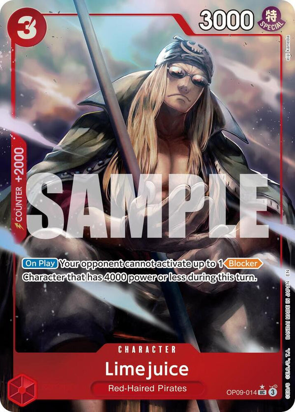 Limejuice (Alternate Art) - One Piece Card Game