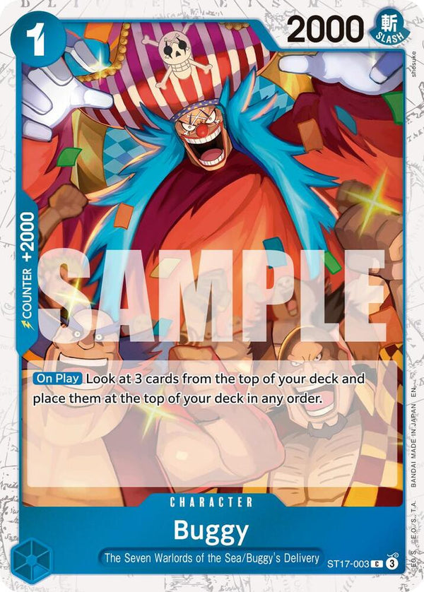 Buggy - ST17-003 (Pirate Foil) - One Piece Card Game