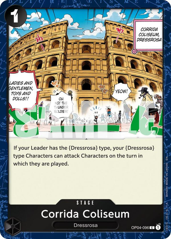 Corrida Coliseum (Pirate Foil) - One Piece Card Game