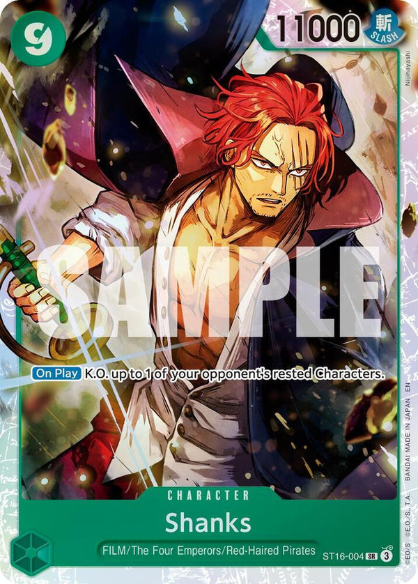 Shanks - ST16-004 (Reprint) - One Piece Card Game