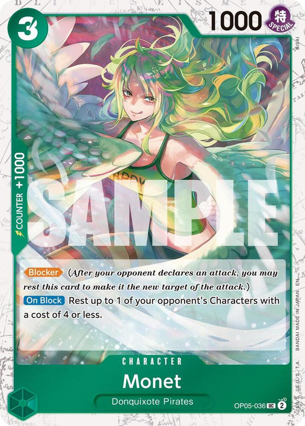 Monet (Pirate Foil) - One Piece Card Game
