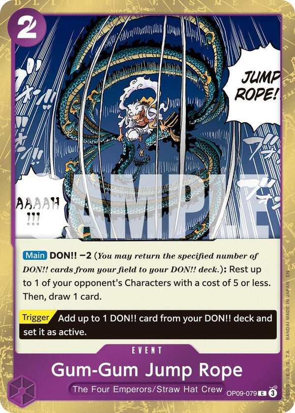 Gum-Gum Jump Rope (Pirate Foil) - One Piece Card Game