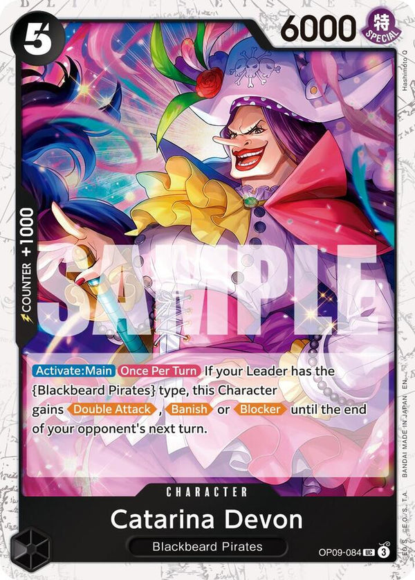 Catarina Devon (Pirate Foil) - One Piece Card Game