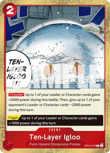 Ten-Layer Igloo (Pirate Foil) - One Piece Card Game