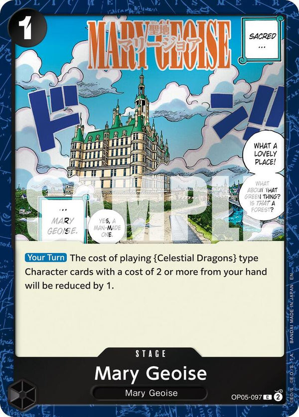 Mary Geoise (Pirate Foil) - One Piece Card Game
