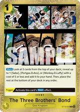 The Three Brothers' Bond (Pirate Foil) - One Piece Card Game