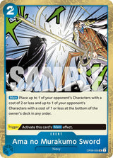 Ama no Murakumo Sword (Pirate Foil) - One Piece Card Game
