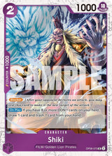 Shiki (Pirate Foil) - One Piece Card Game