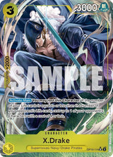 X.Drake (Alternate Art) - One Piece Card Game