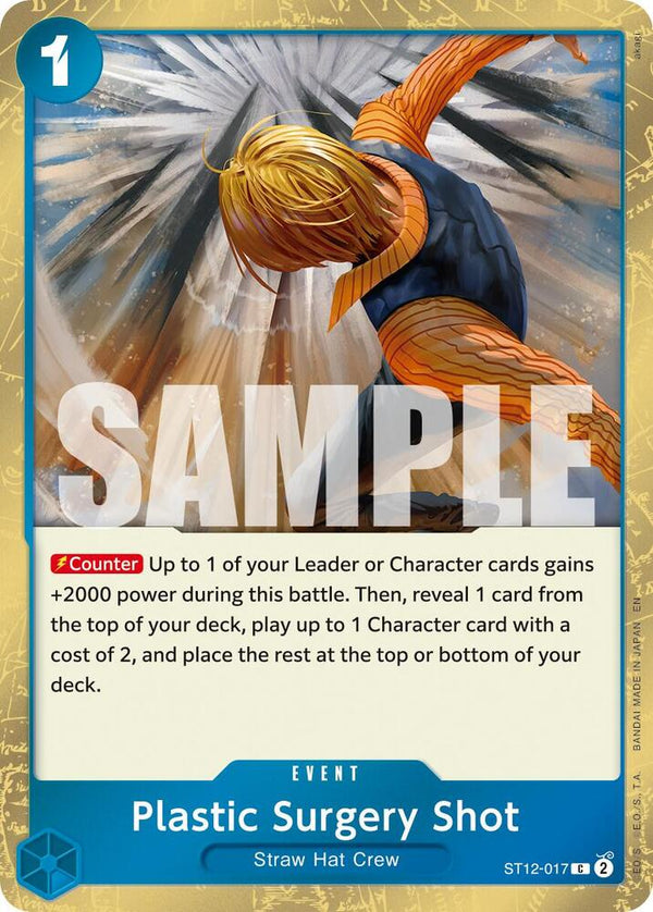 Plastic Surgery Shot - ST12-017 (Pirate Foil) - One Piece Card Game