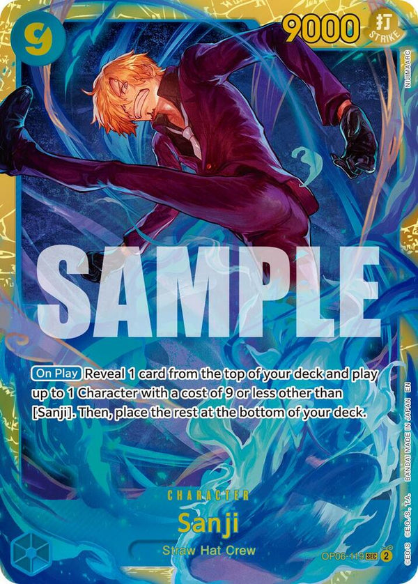 Sanji - OP06-119 (Reprint) - One Piece Card Game