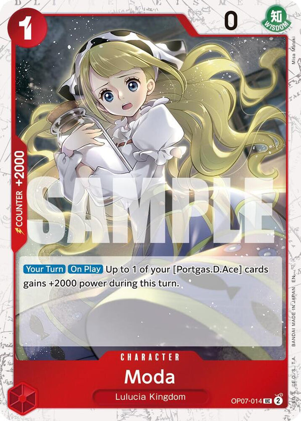 Moda (Pirate Foil) - One Piece Card Game
