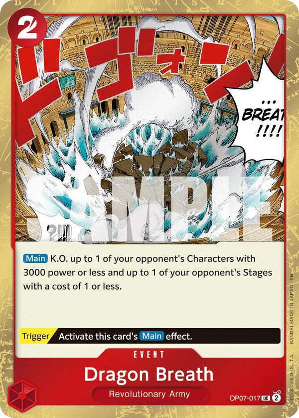 Dragon Breath (Pirate Foil) - One Piece Card Game