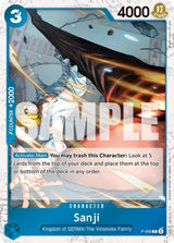 Sanji - P-068 (Pirate Foil) - One Piece Card Game