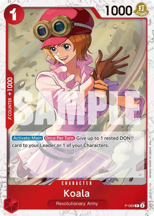 Koala (Pirate Foil) - One Piece Card Game