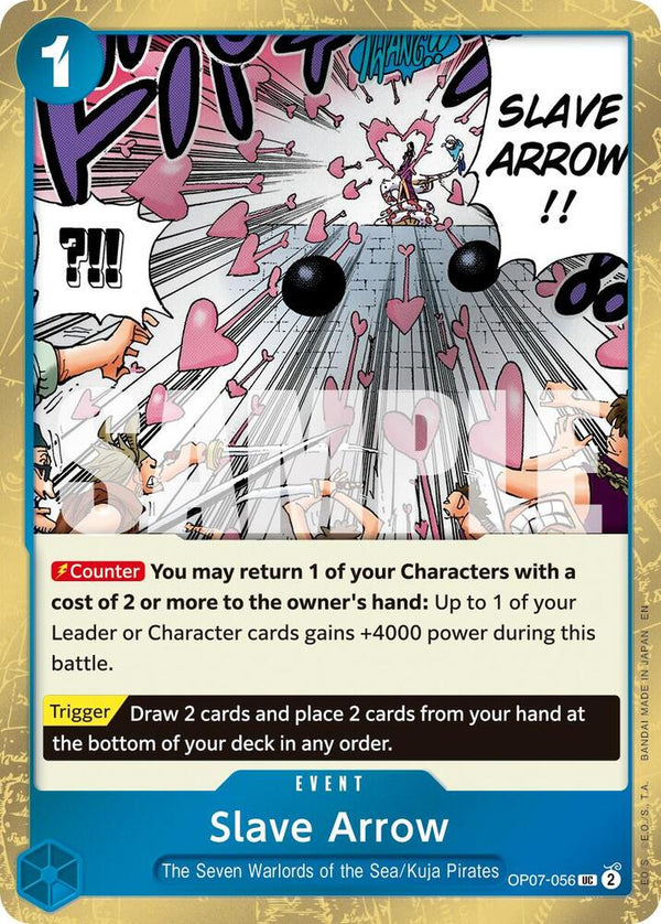 Slave Arrow (Pirate Foil) - One Piece Card Game