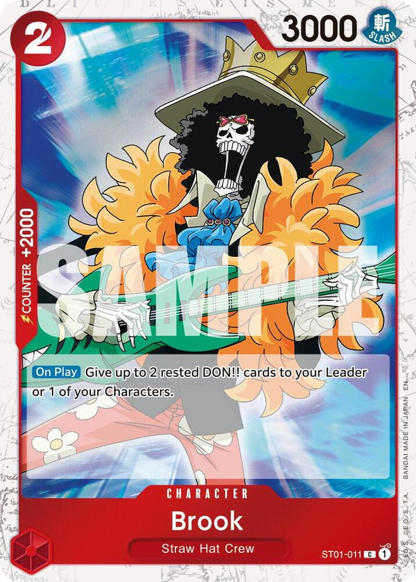 Brook - ST01-011 (Pirate Foil) - One Piece Card Game