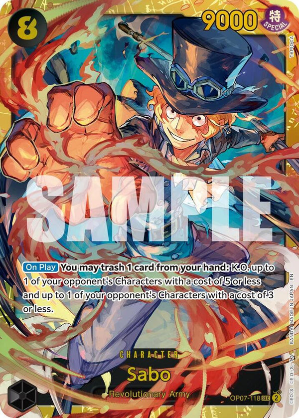 Sabo - OP07-118 (Reprint) - One Piece Card Game