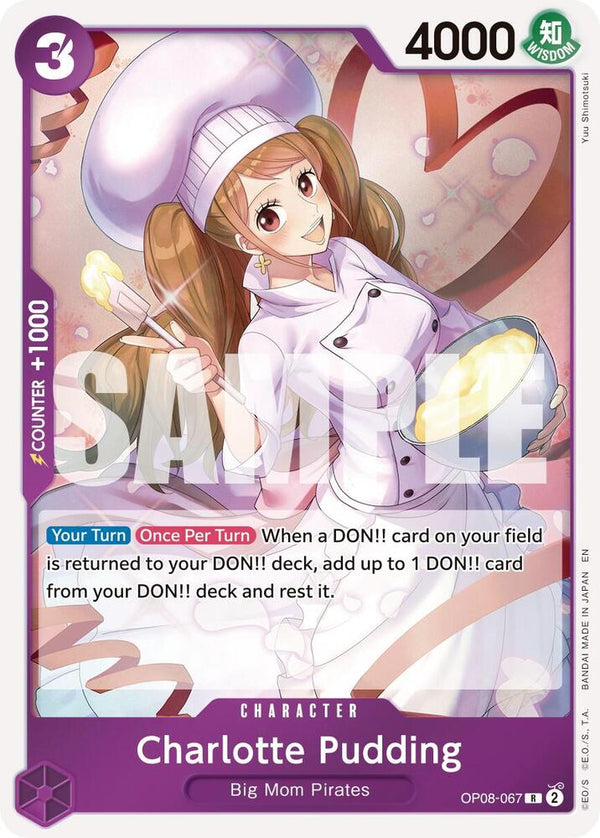 Charlotte Pudding - OP08-067 (Reprint) - One Piece Card Game