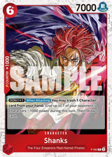 Shanks - P-083 (Pirate Foil) - One Piece Card Game