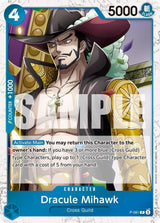 Dracule Mihawk - P-081 (Pirate Foil) - One Piece Card Game