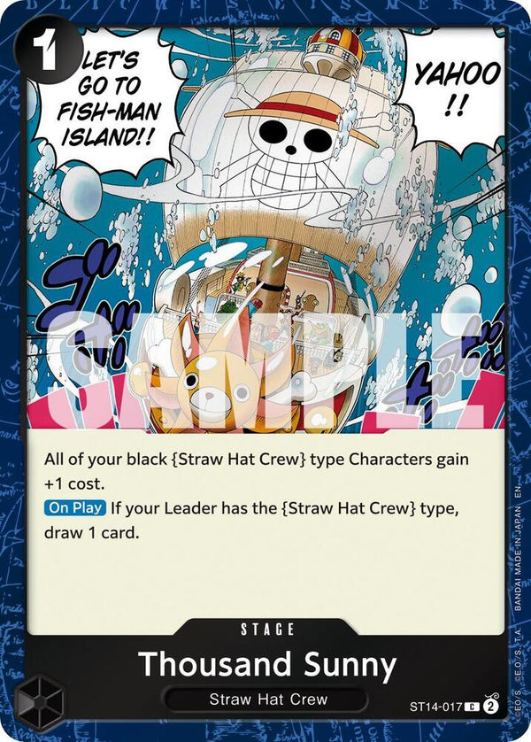 Thousand Sunny (Pirate Foil) - One Piece Card Game