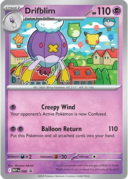 Drifblim - 006 (Cosmos Holo) - Pokémon
