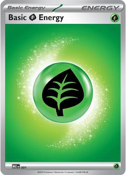 Basic Grass Energy - 001 - Pokémon