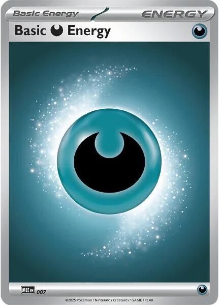 Basic Darkness Energy - 007 - Pokémon