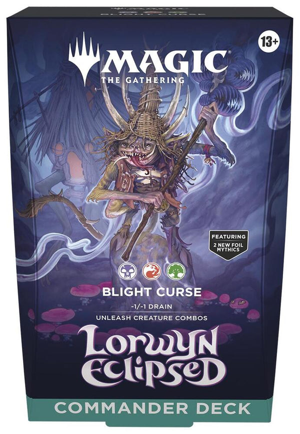 Lorwyn Eclipsed Commander Deck - Blight Curse - Magic: The Gathering