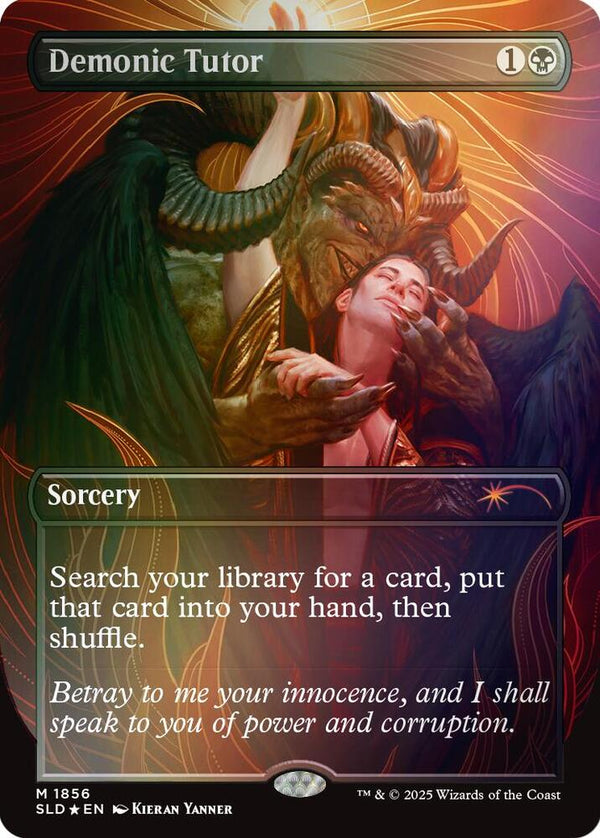 Demonic Tutor (Rainbow Foil) - Magic: The Gathering