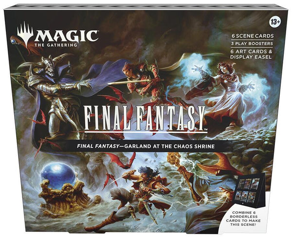 FINAL FANTASY - Scene Box (Garland at the Chaos Shrine) - Magic: The Gathering