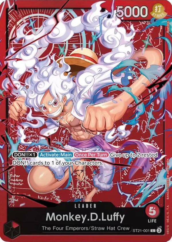 Monkey.D.Luffy - ST21-001 (Luffy Deck) - One Piece Card Game