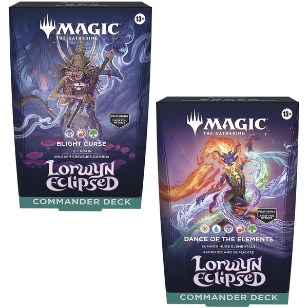 Lorwyn Eclipsed Commander Decks [Set of 2] - Magic: The Gathering