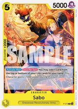 Sabo - P-073 (Pirate Foil) - One Piece Card Game