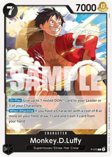 Monkey.D.Luffy - P-075 (Pirate Foil) - One Piece Card Game
