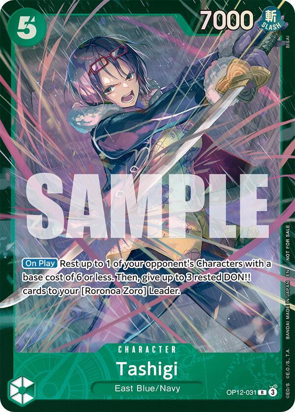 Tashigi (Store Treasure Cup 2025) - One Piece Card Game