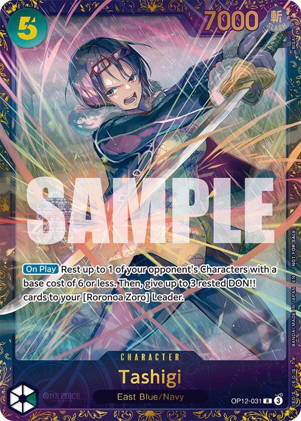 Tashigi (Treasure Cup 2025) - One Piece Card Game