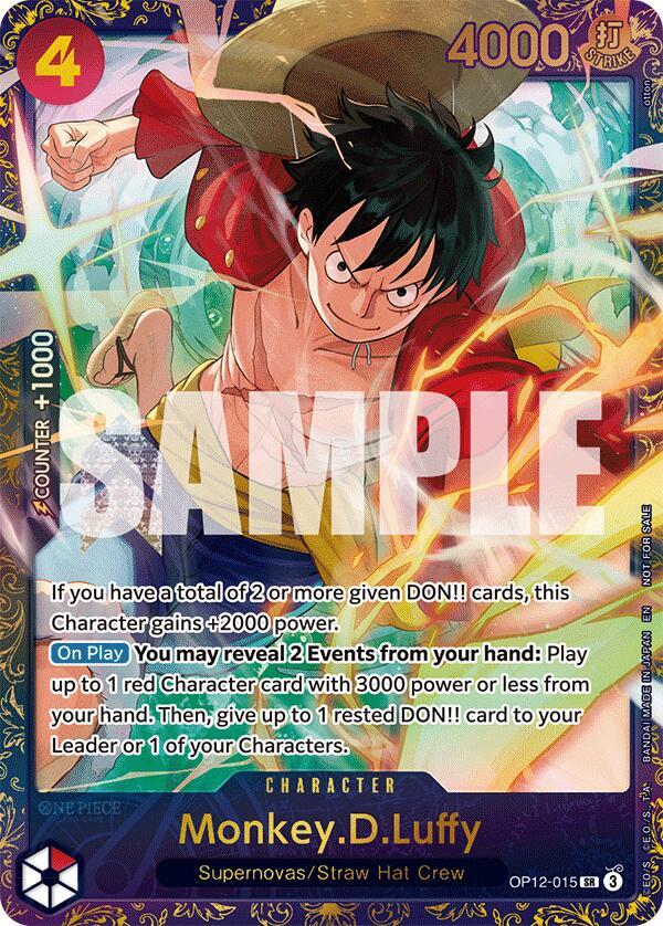 Monkey.D.Luffy (Treasure Cup 2025) - One Piece Card Game