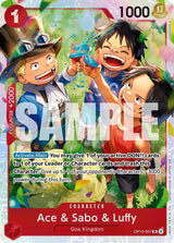 Ace & Sabo & Luffy - One Piece Card Game