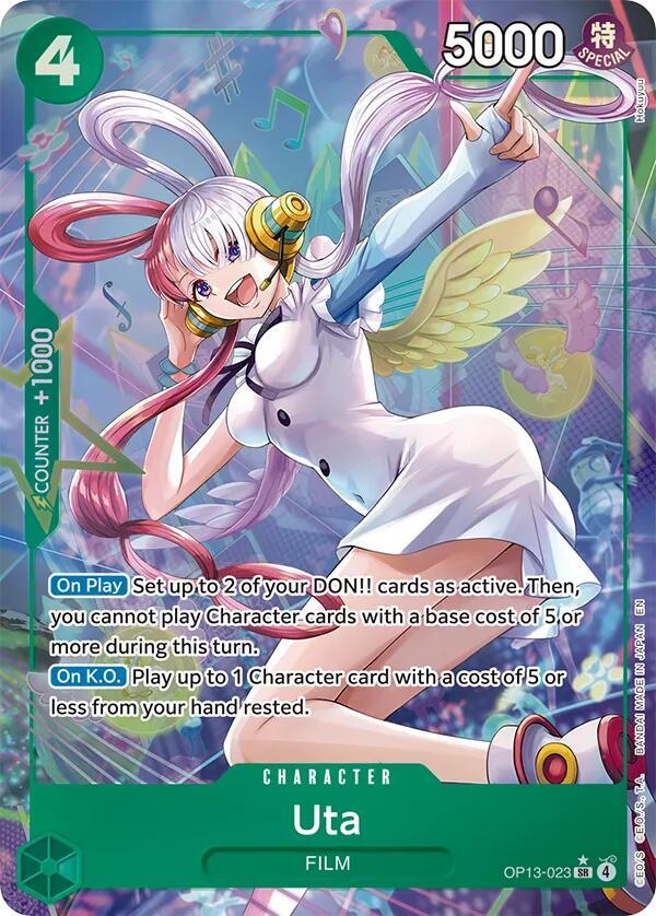 Uta (Alternate Art) - One Piece Card Game