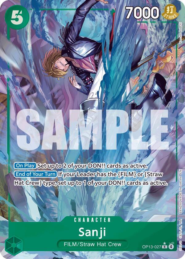 Sanji (Alternate Art) - One Piece Card Game