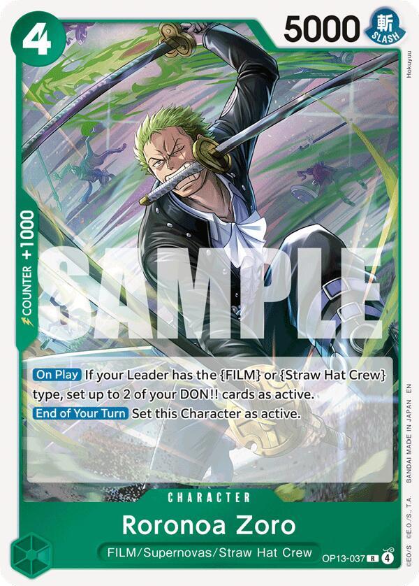 Roronoa Zoro - One Piece Card Game