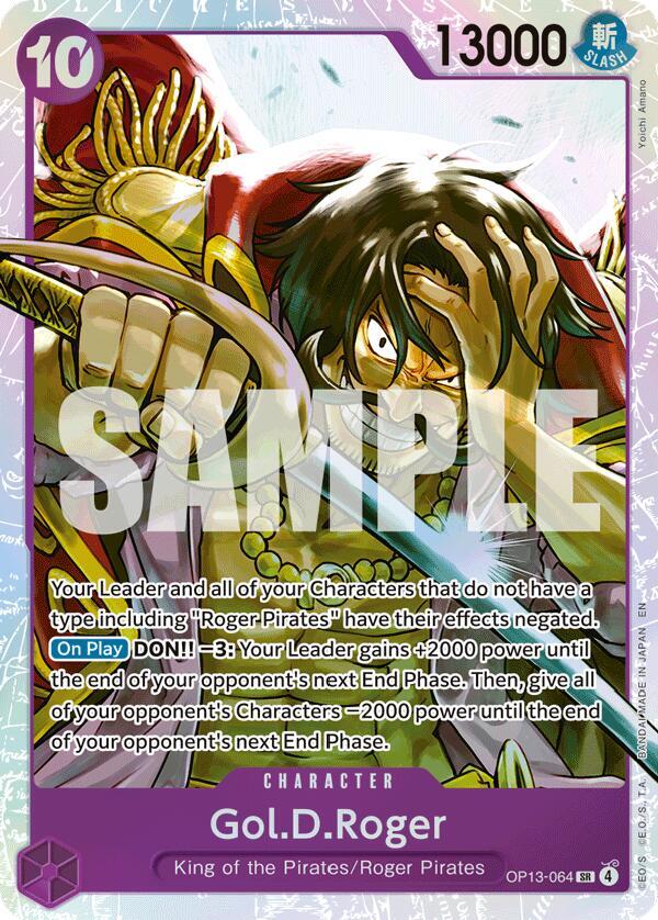 Gol.D.Roger (064) - One Piece Card Game