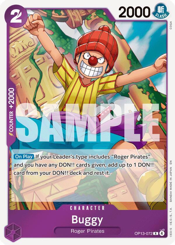Buggy - One Piece Card Game