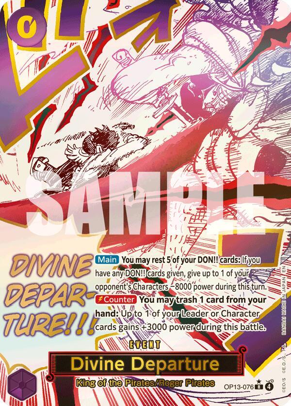 Divine Departure (Alternate Art) - One Piece Card Game