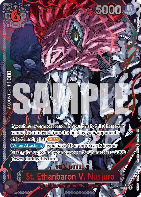 St. Ethanbaron V. Nusjuro (Parallel) - One Piece Card Game