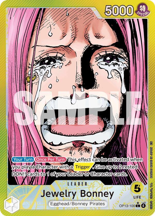 Jewelry Bonney (100) (Alternate Art) - One Piece Card Game